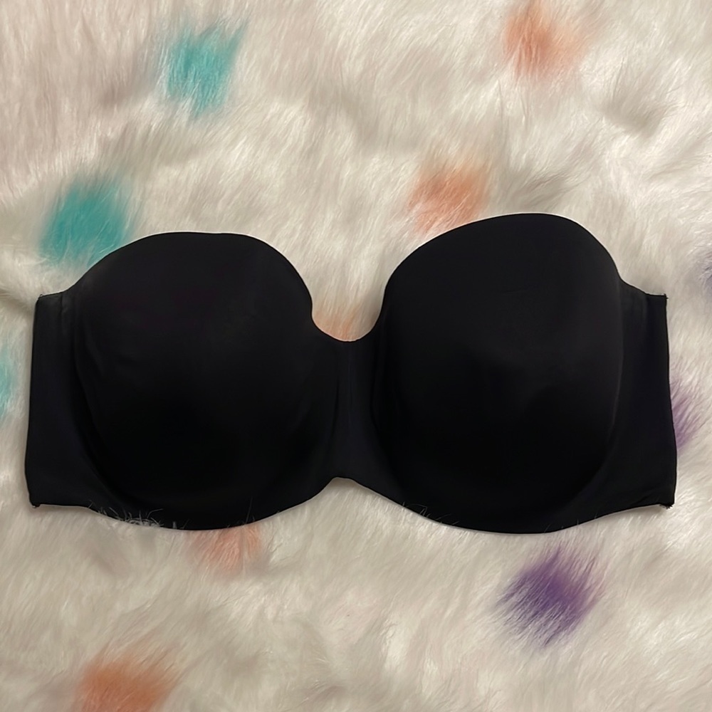 MAIDENFORM Black Strapless Bra